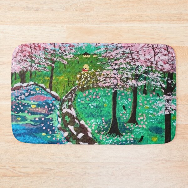 Item preview, Cherry blossoms Painting designed and sold by MirucaDesign.
