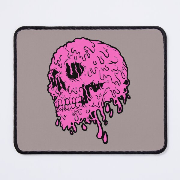 Item preview, A FUCHSIA FLUID SKULL designed and sold by infinitearte.