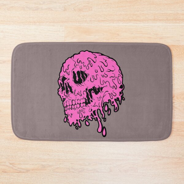 Item preview, A FUCHSIA FLUID SKULL designed and sold by infinitearte.