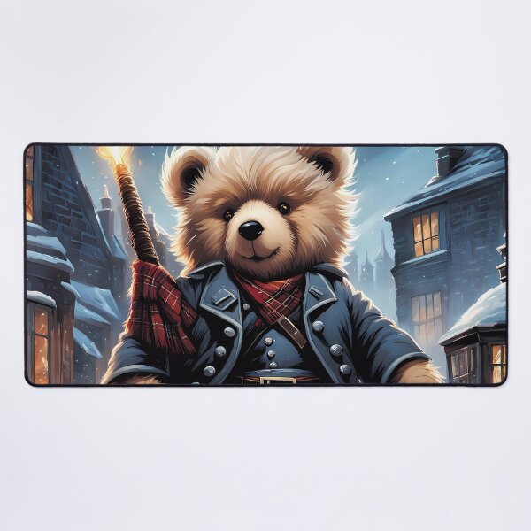 Item preview, Teddy celebrating Hogmanay designed and sold by Colin Bentham.