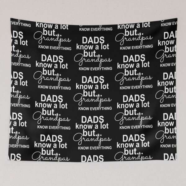Item preview, Dad know a lot . . . but Grandpa knows everything! designed and sold by TeeNameHut.