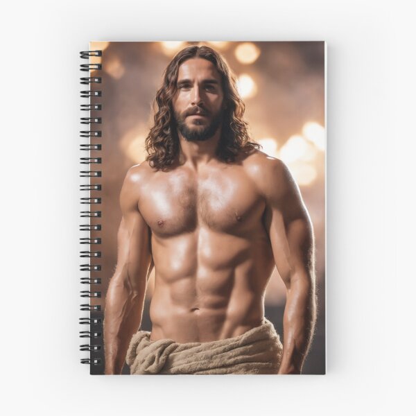 Item preview, Sexy Shirtless Jesus designed and sold by Bunmigraphics .