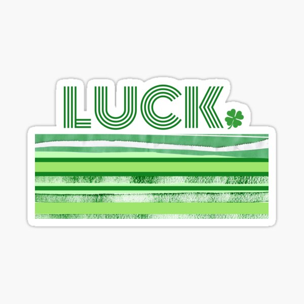 4 Leaf Clover Stickers for Sale