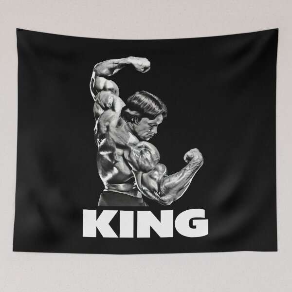 Item preview, King Arnold schwarzenegger Fan art. designed and sold by HuzaifaNaveedh.