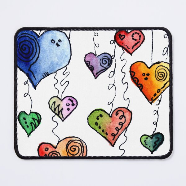 Item preview, Decorative colorful Hanging hearts designed and sold by Aithlin123.