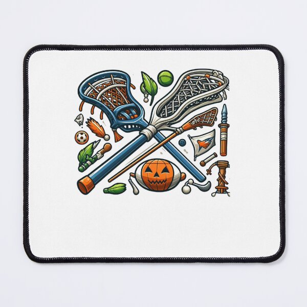 Item preview, I Beat People With a Stick Funny Lacrosse Player designed and sold by GalaxyGraffiti.