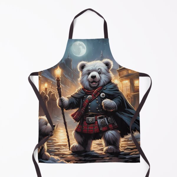 Item preview, Teddy celebrating Hogmanay designed and sold by Colin Bentham.