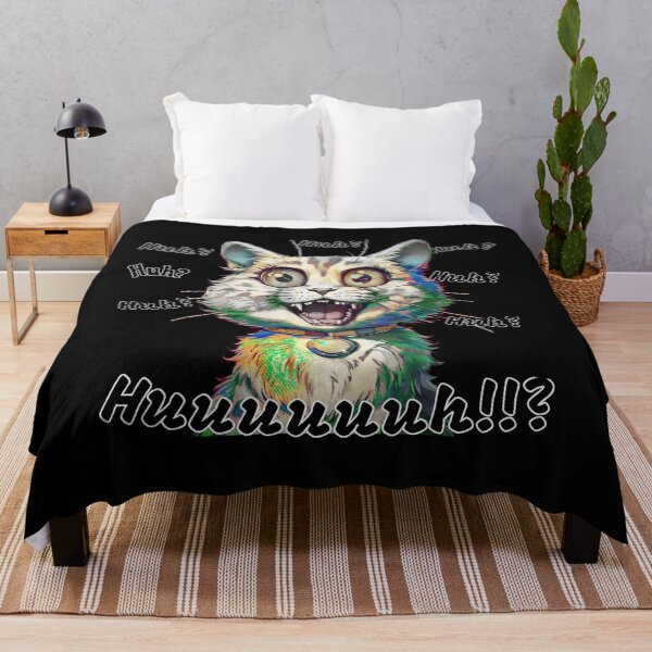 Item preview, Feline Confusion Delight: Cat Huh Meme designed and sold by Designeking.