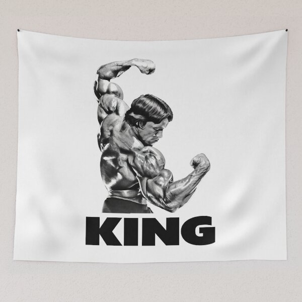 Item preview, King Arnold schwarzenegger Fan art. designed and sold by HuzaifaNaveedh.