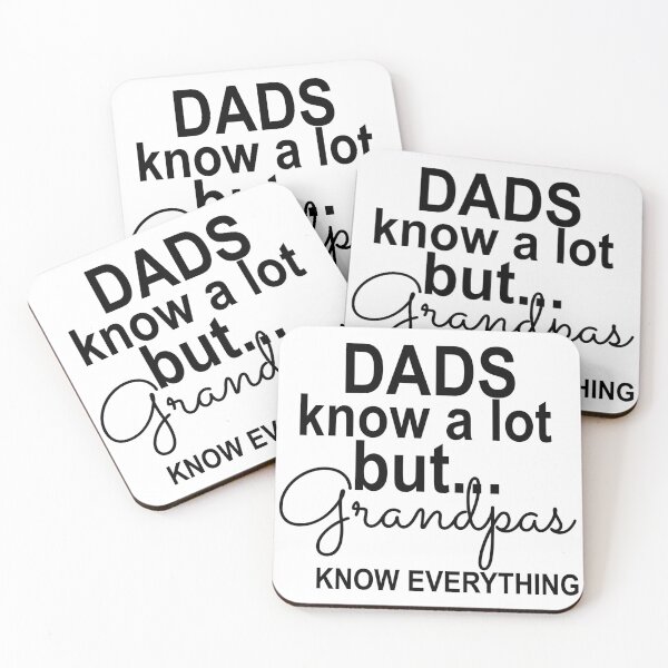 Item preview, Dad know a lot . . . but Grandpa knows everything! designed and sold by TeeNameHut.