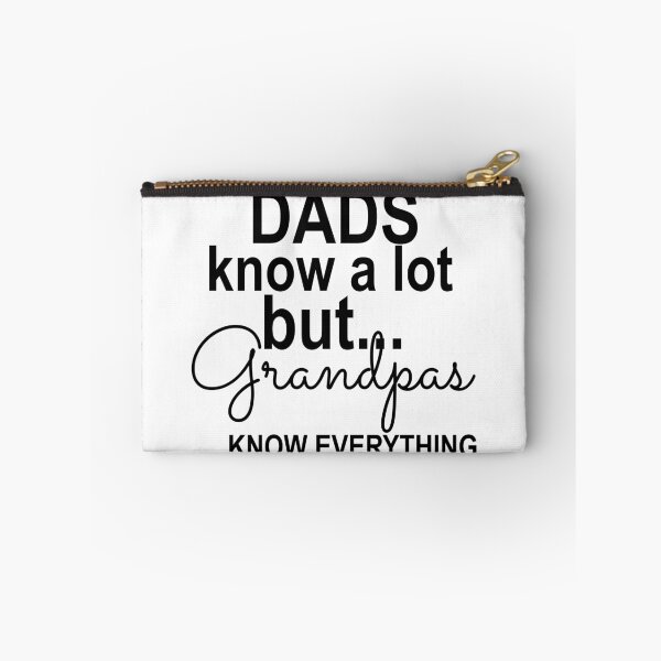 Item preview, Dad know a lot . . . but Grandpa knows everything! designed and sold by TeeNameHut.