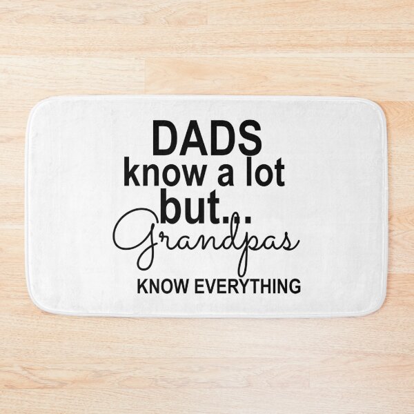 Item preview, Dad know a lot . . . but Grandpa knows everything! designed and sold by TeeNameHut.