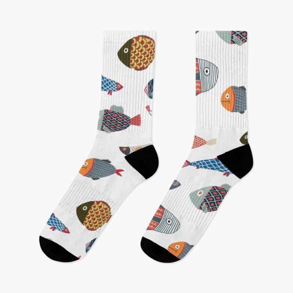 Item preview, colorful fun fishes designed and sold by MuciMuki.