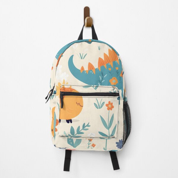 Item preview, Floral Dinosaur pattern designed and sold by Krasnovaovaova.