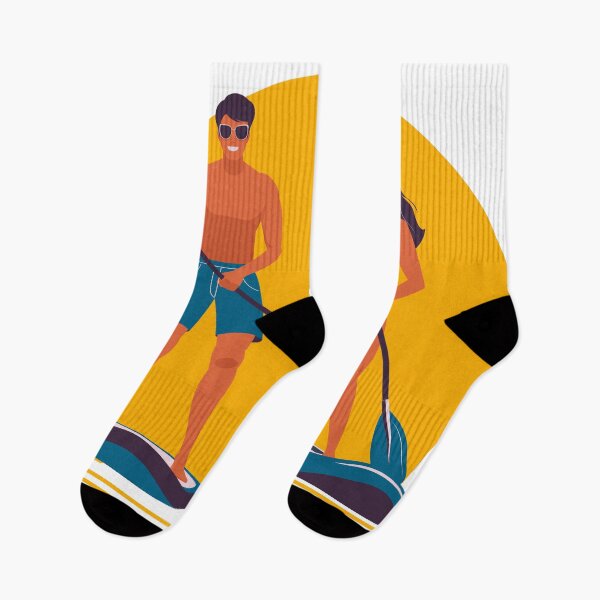 Item preview, Man & Women on Paddle Board  designed and sold by KPArtzaaany.