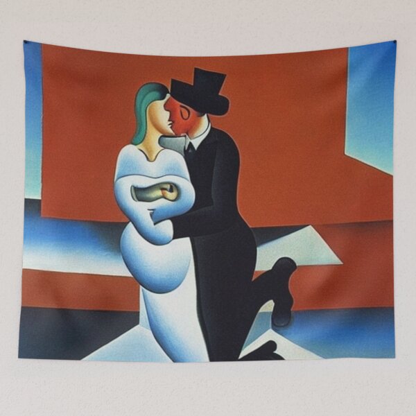 Item preview, The Kissing Dancers designed and sold by George Hutton Hunter.