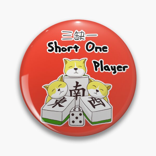 Artikelvorschau, Mahjong-Spiel Party_Funny Cat Short für einen Spieler entworfen und verkauft von jessie848v.