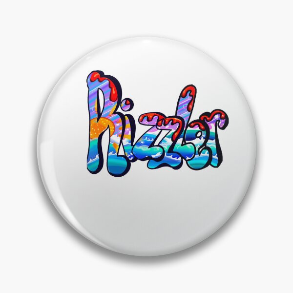 Item preview, Rizzler graffiti humor urban street slang text with orange drips designed and sold by Artonmytee.