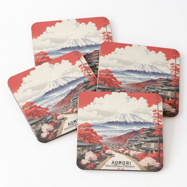 Item preview, Aomori Japan Vintage Poster Tourism designed and sold by TravelersGems.