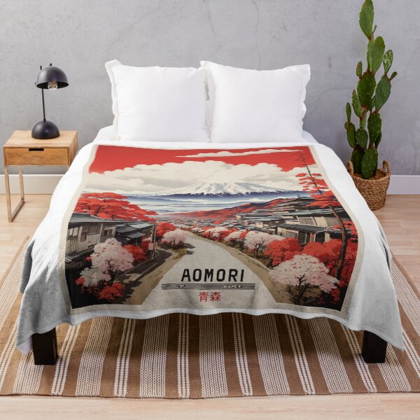 Item preview, Aomori Japan Vintage Poster Tourism designed and sold by TravelersGems.