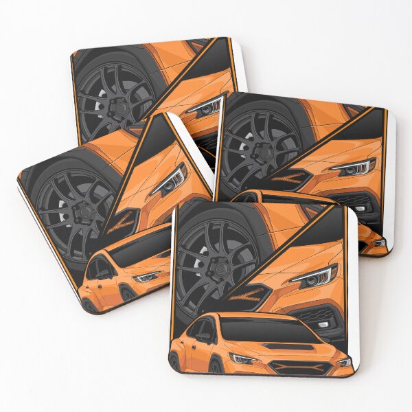 Item preview, Solar Orange VB WRX stock fenders  designed and sold by RetroWRX.