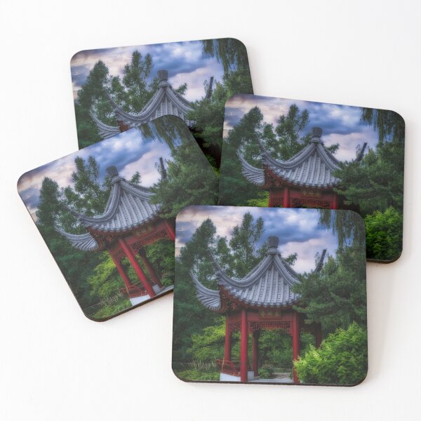 Item preview, Tranquil Chinese Garden Pavilion V3 designed and sold by Family Journey with God.