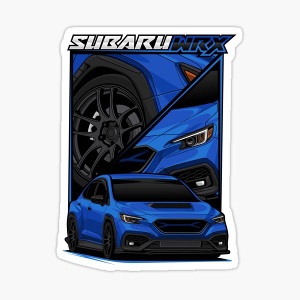 Item preview, World Rally Blue VB WRX stock fenders  designed and sold by RetroWRX.