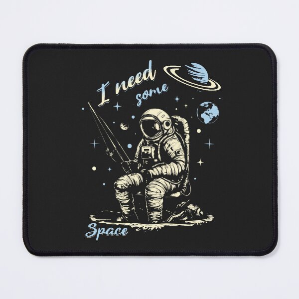 Item preview, Fishing astronaut / I need some space designed and sold by portrait4you.