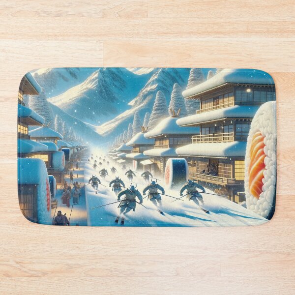 Item preview, Samurai Slalom: The Sushi Summit Challenge designed and sold by CanvasLady.