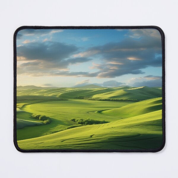 Item preview, Tuscany fields and hills at sunrise - Landscape photography designed and sold by TheArtistOf2022.