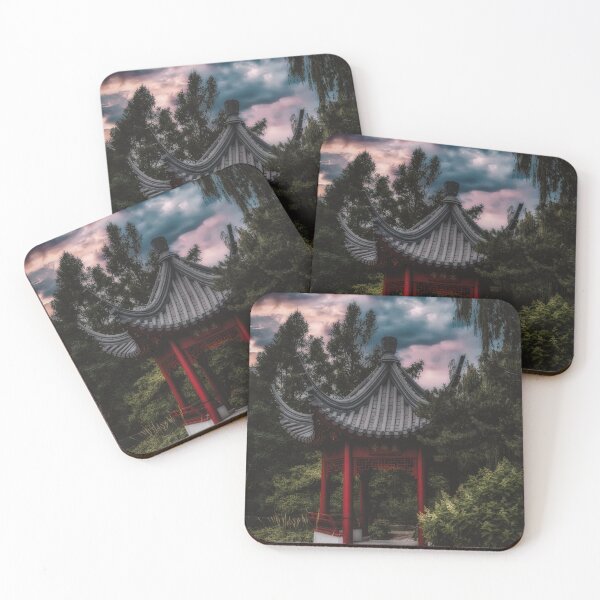 Item preview, Tranquil Chinese Garden Pavilion V4 designed and sold by Family Journey with God.