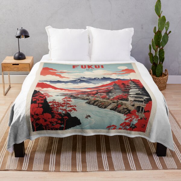 Item preview, Fukui Japan Vintage Poster Tourism designed and sold by TravelersGems.