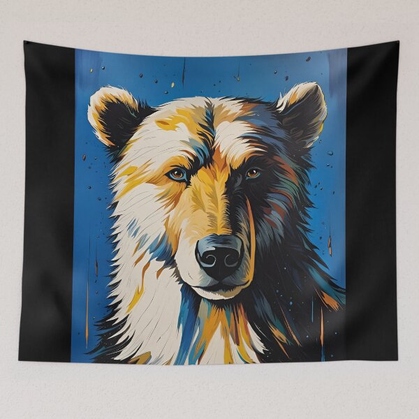 Item preview, Grunge Bear, Ai Generated Art  designed and sold by ACC .