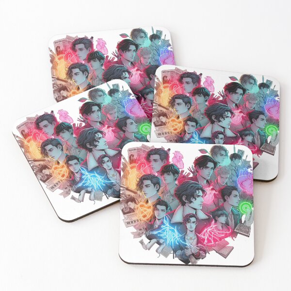 Item preview, Charlie And Nick Colorful Heart designed and sold by MarElfArtelier.