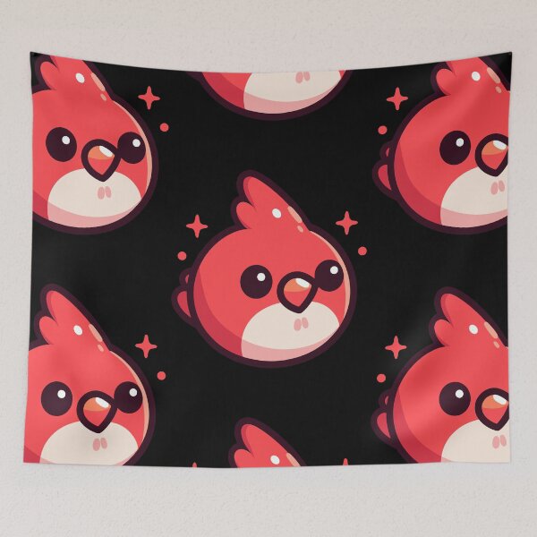 Item preview, Cute Vectoral Cardinal Face designed and sold by ArtfulWeave.