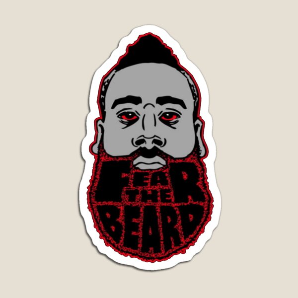 HARDEN FEAR THE BEARD Magnet