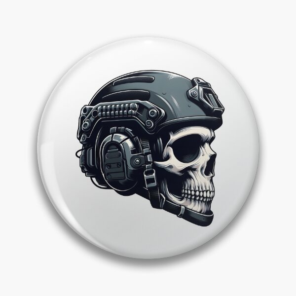 Item preview, Tactical Skull Dominance Tee: Where Strength Meets Edgy Elegance designed and sold by RAWLIFEGRAPHIC.