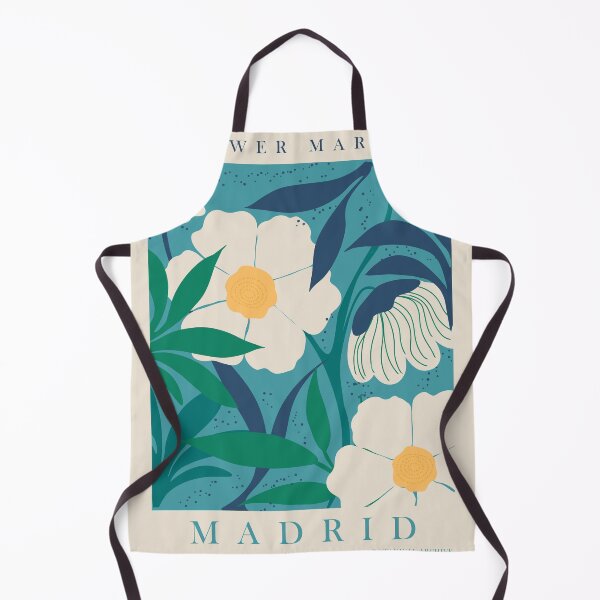 Artikelvorschau, Blumenmarkt-Druck, botanische Wandkunst, Blumenplakat, Madrid-Druck entworfen und verkauft von imrenstore.