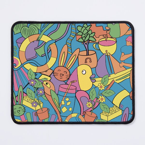 Item preview, Childhood Happiness in Blue designed and sold by FionaMearon.