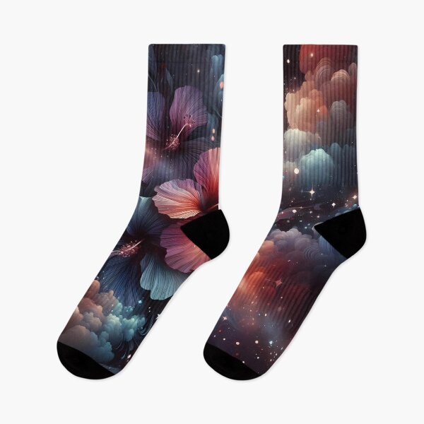 Item preview, Celestial Blossoms: A Fusion of Floral Elegance and Cosmic Wonder designed and sold by Vitalka-uk.