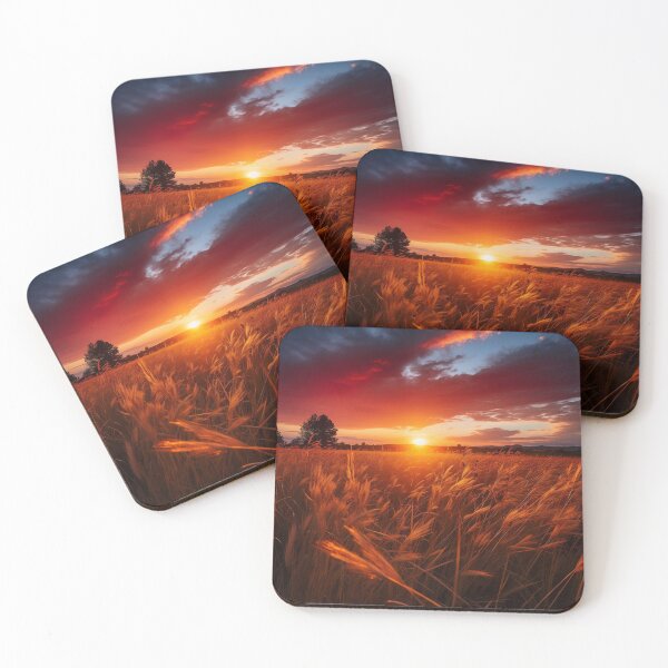 Item preview, Fields of Gold in Spain - Landscape photo designed and sold by TheArtistOf2022.