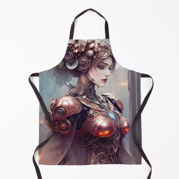 Item preview, Copper Wonders: Steampunk Robot Fae Fantasy designed and sold by LeighEvalynn.