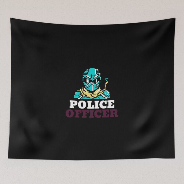 Item preview, Police Officer Design with Soldier designed and sold by PRIVARSHU.