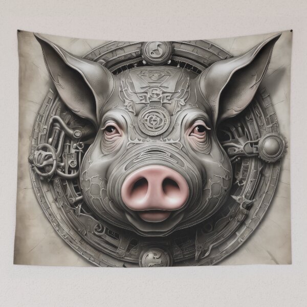Item preview, Chinese Pig sign designed and sold by Graphqueen.