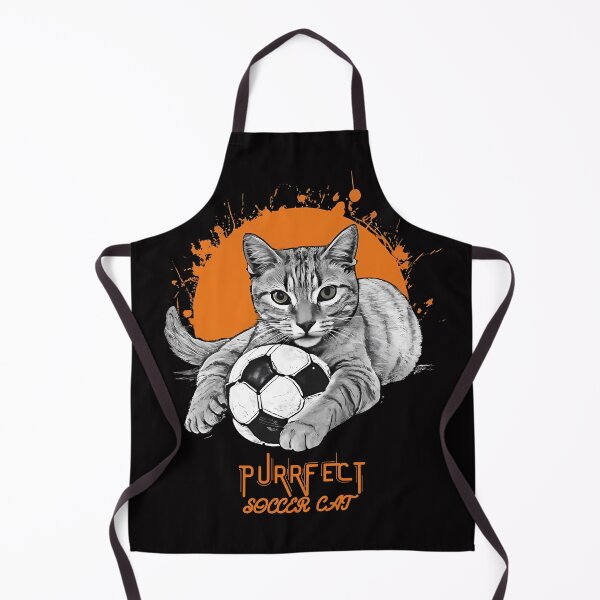 Item preview, Purrfect Soccer Cat designed and sold by SportyVerse.