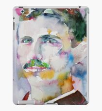 NIKOLA TESLA - watercolor portrait.11 iPad Case/Skin