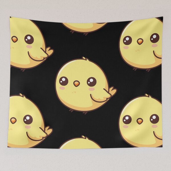 Item preview, Cute Vectoral Canary Face designed and sold by ArtfulWeave.