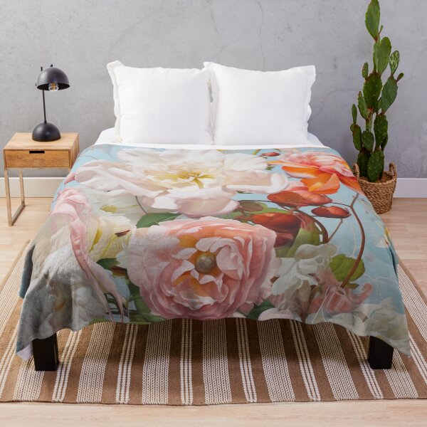 Item preview, Floral Botanicals Pastel Shades designed and sold by whitecat23.