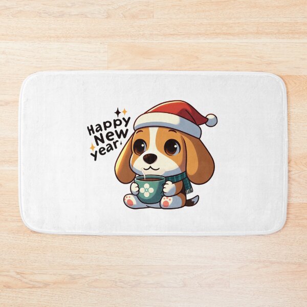 Item preview, Beagle Brew: Toasting to a Cozy New Year! designed and sold by EpicPaws.