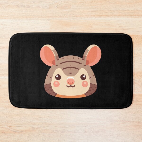 Item preview, Cute Vectoral Armadillo Face designed and sold by ArtfulWeave.